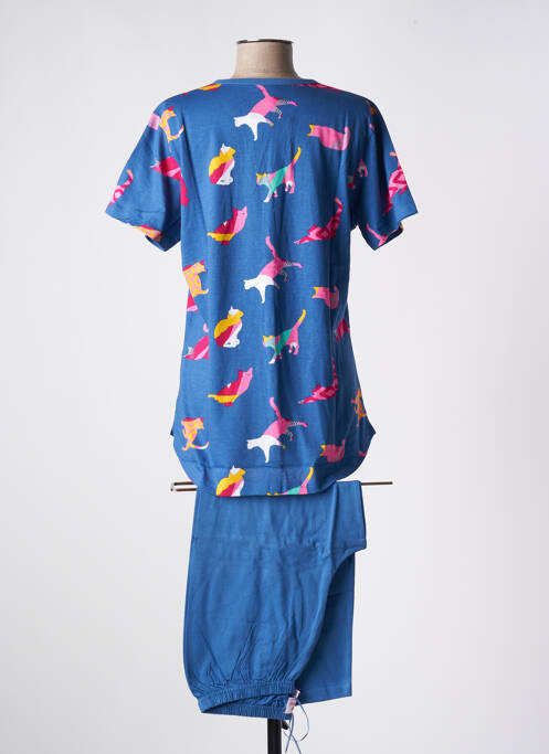 Pyjama bleu ROSE POMME pour femme