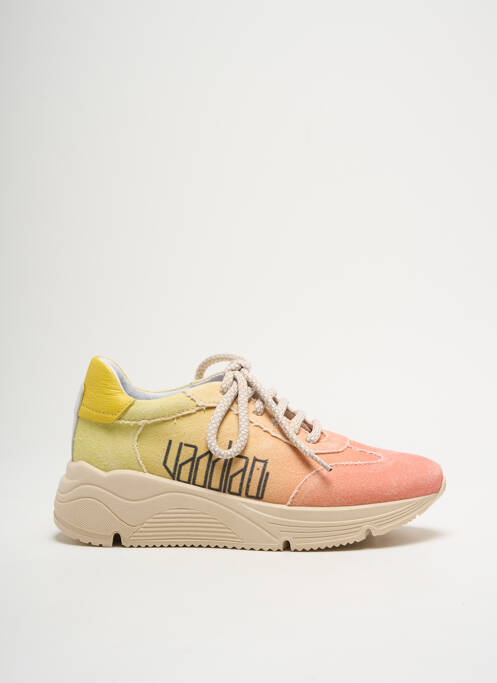 Baskets jaune VADDIA pour femme