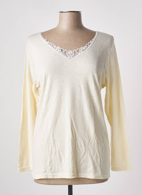 Top/Caraco beige ACHEL pour femme