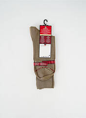 Chaussettes marron LABONAL pour homme seconde vue