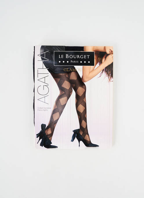 Collants noir LE BOURGET pour femme