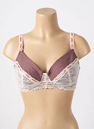 Lingerie maternité stretch marron ANIELINA femme
