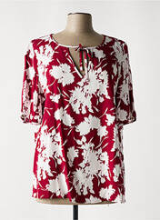 Blouse rouge PERSONA BY MARINA RINALDI pour femme seconde vue
