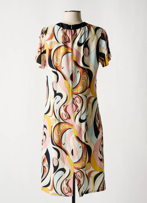 Robe mi-longue beige GREGORY PAT pour femme