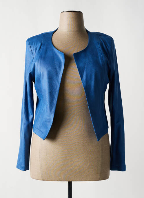 Veste casual bleu MISS TIC pour femme
