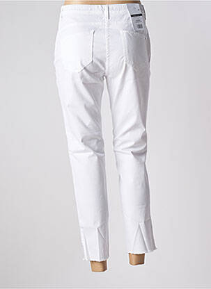Jegging tissage popeline taille normale blanc EAST DRIVE femme