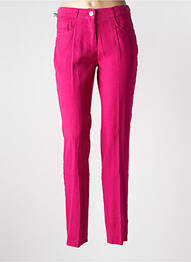 Pantalon slim taille normale taille normale rose EAST DRIVE femme