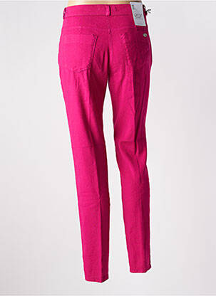 Pantalon slim taille normale taille normale rose EAST DRIVE femme