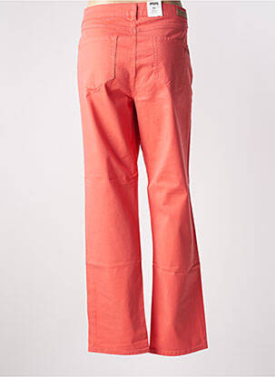 Pantalon droit stretch taille normale orange ANGELS femme