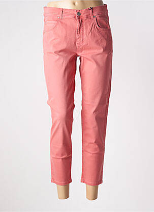 Pantalon 7/8 stretch taille normale rose ANGELS femme