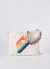 Pochette beige MADE IN ITALY pour femme seconde vue