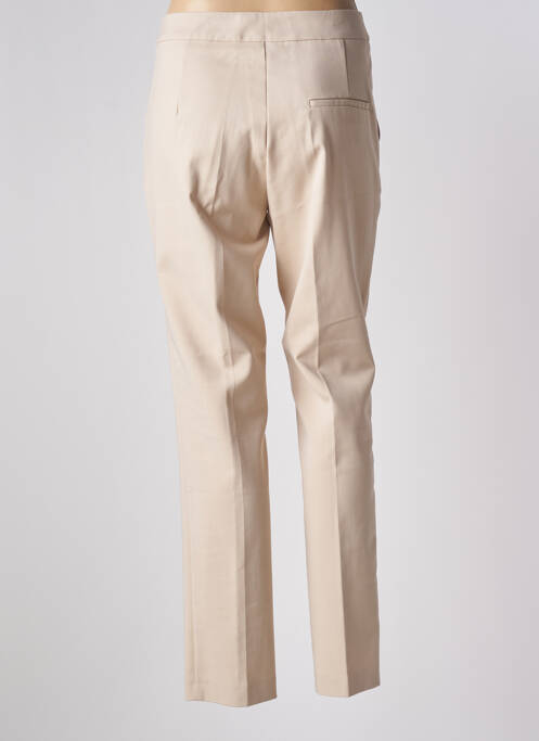 Pantalon chino beige ANNA SERAVALLI pour femme
