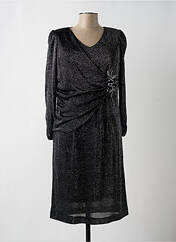 Robe mi-longue noir JOMHOY pour femme seconde vue