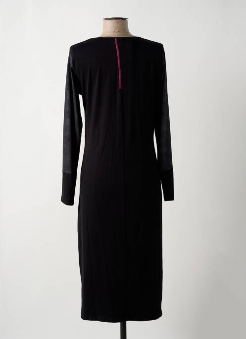 Robe mi-longue noir JEAN GABRIEL pour femme
