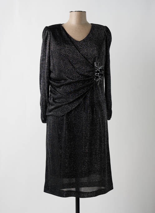 Robe mi-longue noir JOMHOY pour femme