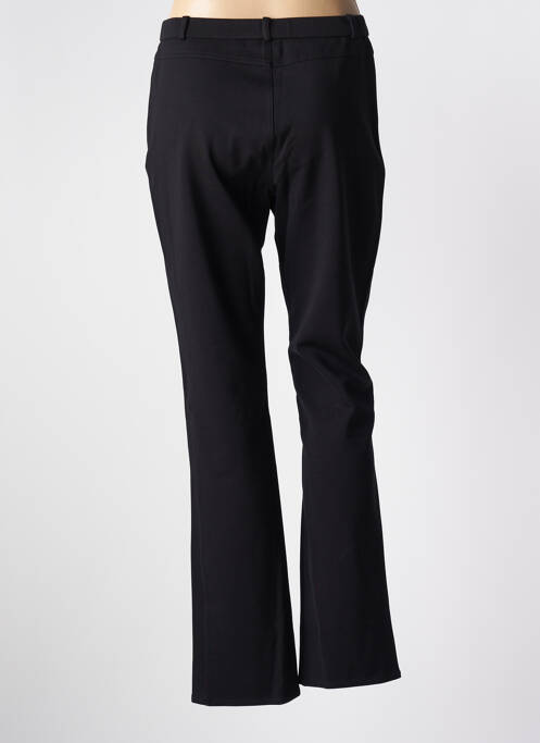 Pantalon droit noir GEVANA pour femme