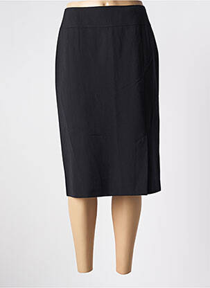Jupe mi-longue stretch noir SOMMERMANN femme