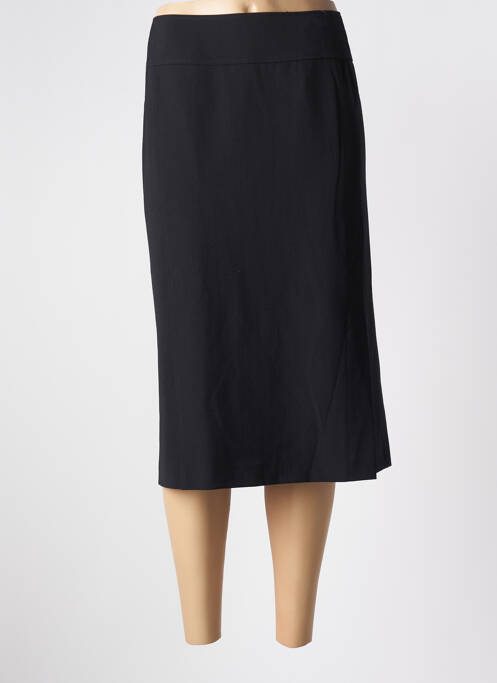Jupe mi-longue stretch noir SOMMERMANN femme