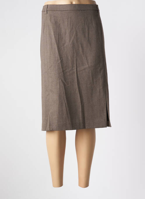 Jupe mi-longue gris KARTING pour femme