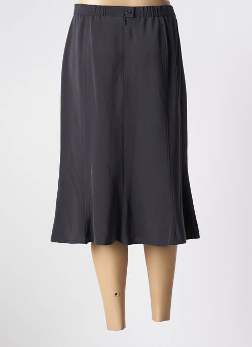 Jupe mi-longue gris SOMMERMANN pour femme
