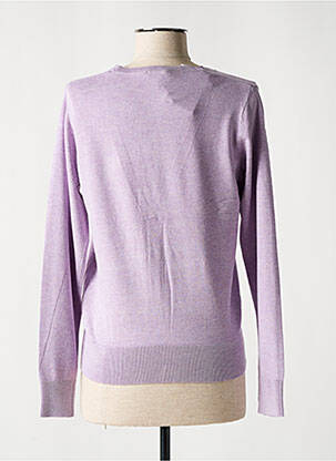 Gilet manches longues stretch violet B.YOUNG femme