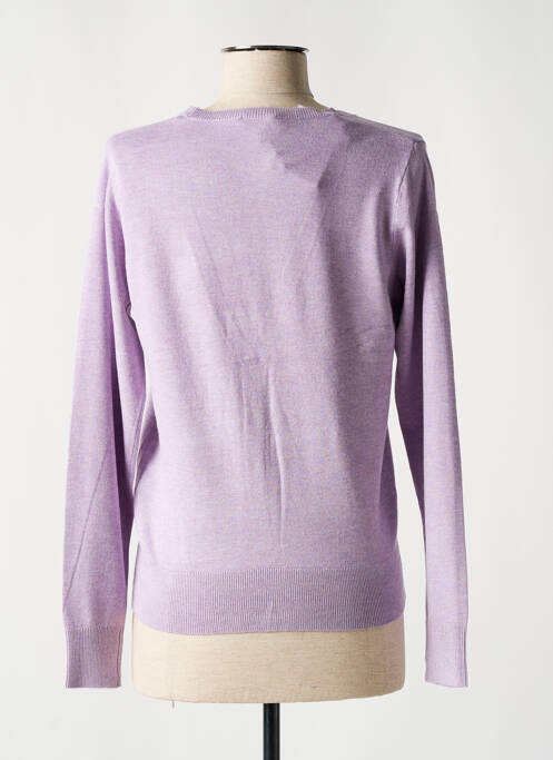 Gilet manches longues violet B.YOUNG femme