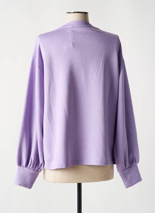 Sweat-shirt violet B.YOUNG pour femme