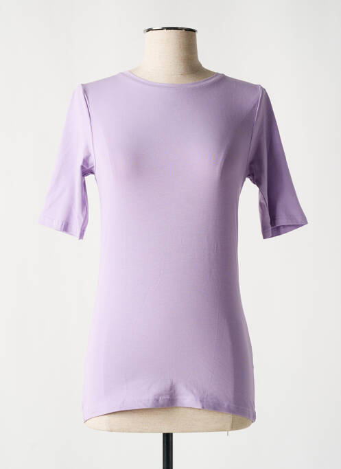 T-shirt violet B.YOUNG pour femme