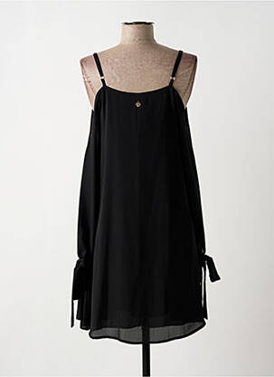 Robe courte manches longues manches longues noir FRACOMINA femme