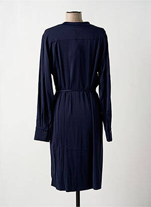 Robe mi-longue manches longues manches longues bleu MOS MOSH femme