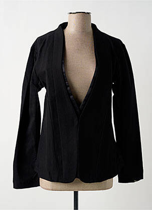 Veste chic col v noir NÜ femme