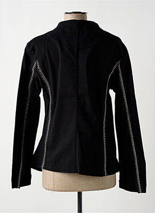 Veste chic col v noir NÜ femme