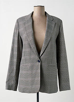 Blazer poches gris FRACOMINA femme