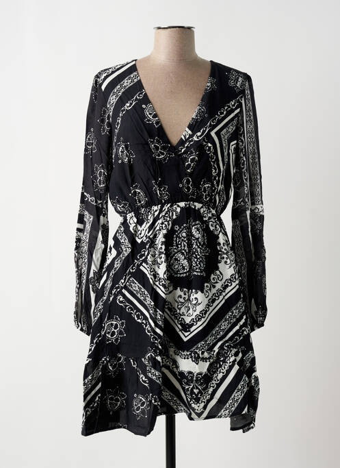 Robe courte noir FRACOMINA pour femme