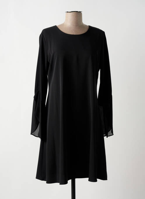 Robe mi-longue noir FRACOMINA pour femme