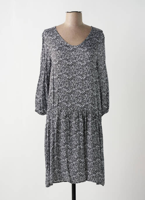 Robe mi-longue noir STREET ONE pour femme