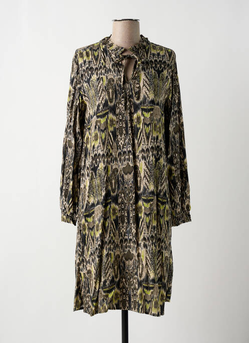 Robe mi-longue vert B.YOUNG pour femme