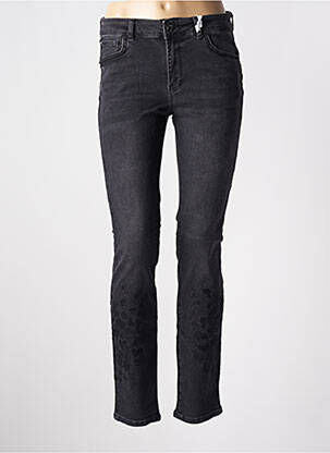 Jeans skinny taille normale taille normale noir FRACOMINA femme