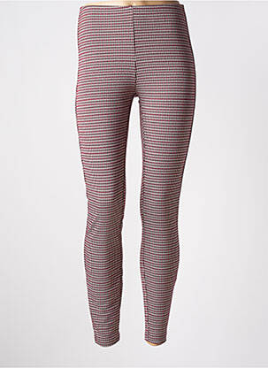 Legging taille haute taille haute rouge B.YOUNG femme