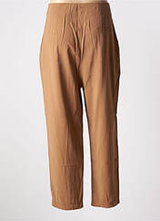 Pantalon droit marron LA FEE MARABOUTEE pour femme seconde vue
