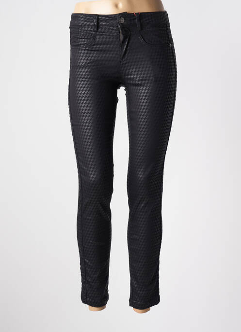 Pantalon slim taille basse taille basse noir STREET ONE femme