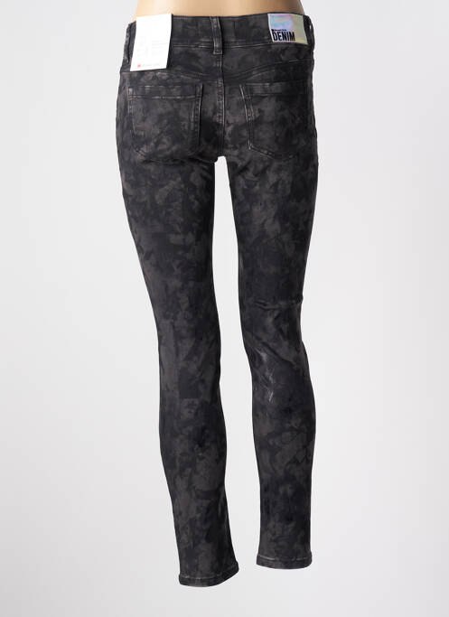 Jeans coupe slim gris STREET ONE pour femme