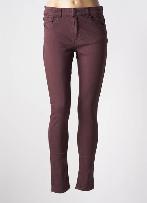 Jeans skinny marron B.YOUNG pour femme