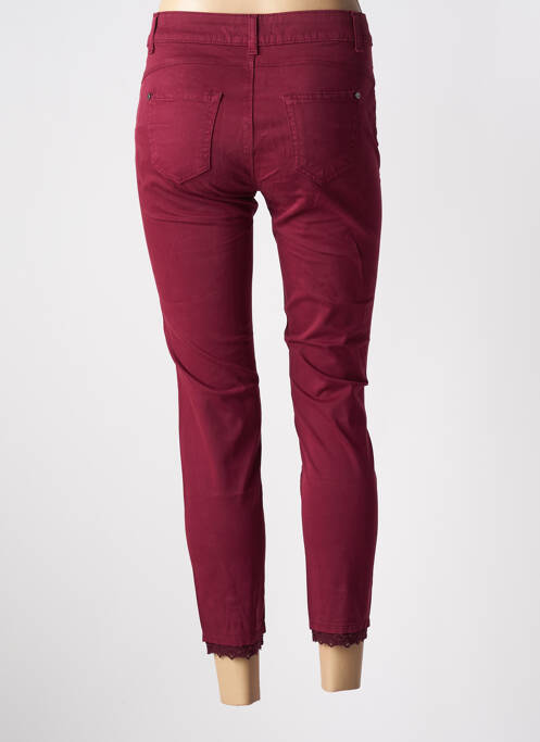 Pantalon 7/8 rouge FRACOMINA pour femme