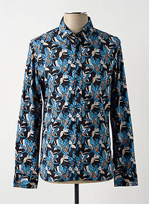 Chemise manches longues manches longues bleu TEDDY SMITH homme