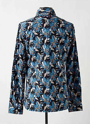 Chemise manches longues manches longues bleu TEDDY SMITH homme