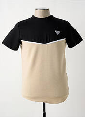 T-shirt beige MENTEX pour homme seconde vue
