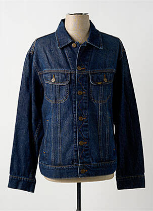 Veste casual bleu LEE pour homme