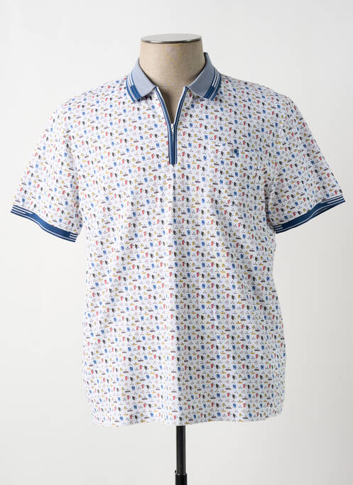 Polo blanc CAPTEN pour homme