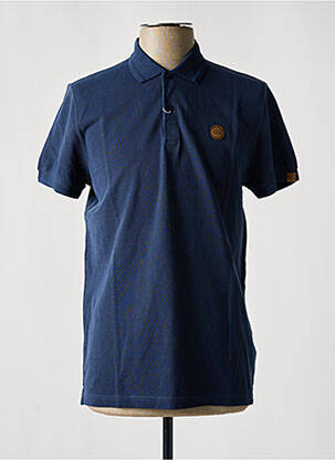 Polo coupe droite manches courtes bleu TBS homme